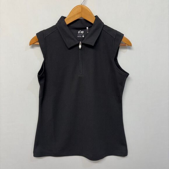 NWT Nivo Sport Women Sleeveless Golf Tennis Polo Shirt Top Size Medium D052 -1 - Picture 1 of 15